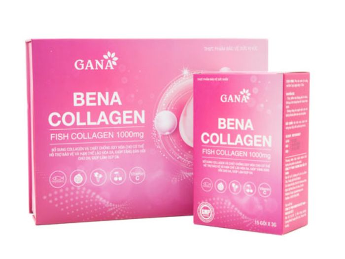 Collagen Gana dạng bột uống làm đẹp da, giảm đau, tăng sức đề kháng tốt