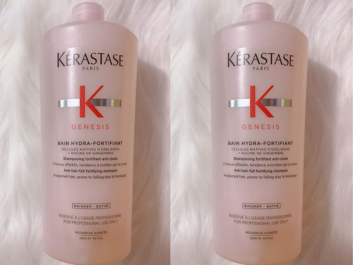 Dầu gội Collagen Kérastase Genesis làm sạch tóc nhẹ nhàng, chống khuẩn tối ưu