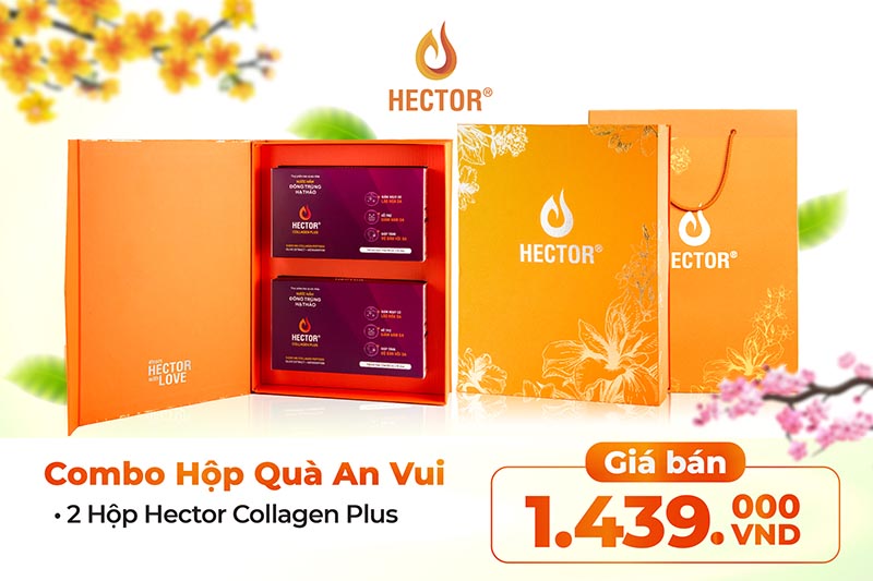 Hộp quà tặng Mẹ hoặc tặng Bà Hector collagen plus