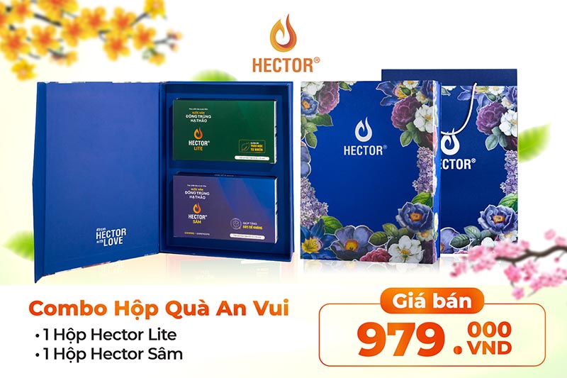 Hộp quà Hector sâm và Hector lite tặng người cao tuổi