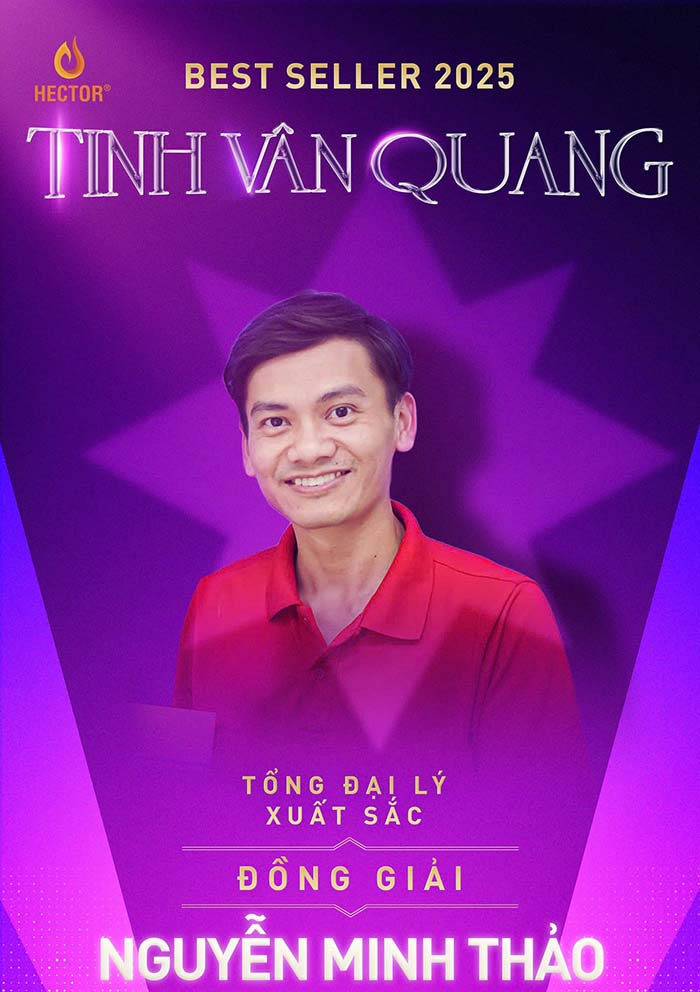 Nguyễn Minh Thảo - Đại diện Hector Shop - Tổng đại lý Hector xuất sắc năm 2025