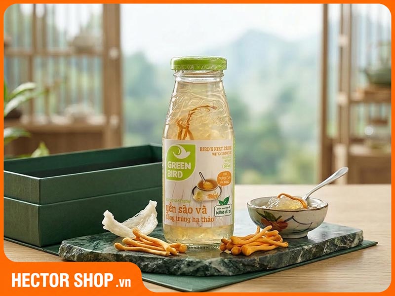 Yến Sào Đông Trùng Hạ Thảo Green Bird