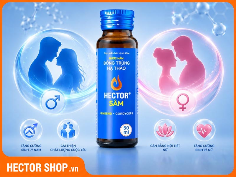 Người cần cải thiện sức khoẻ sinh lý nên dùng Hector Sâm