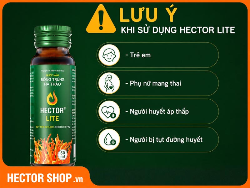 Lưu ý khi sử dụng Hector Lite