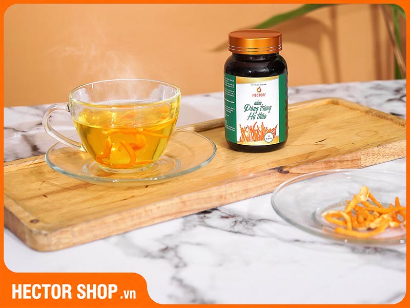 Sản phẩm nấm đông trùng hạ thảo sấy thăng hoa Hector