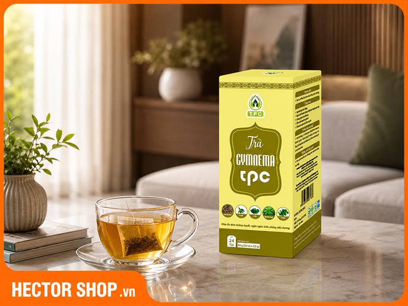 Trà túi lọc xáo tam phân thảo mộc Gymnema T.P.C