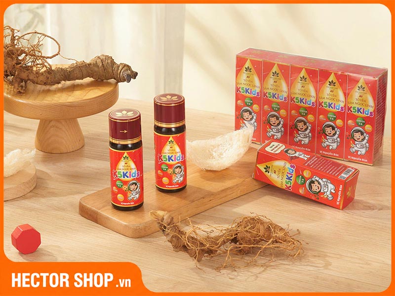 Sản phẩm nước Yến Sào Cho Trẻ Em K5 Kids