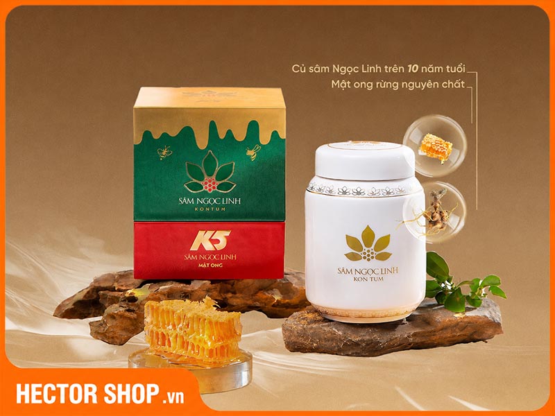 Sản phẩm Sâm Ngọc Linh Mật Ong K5 80ml