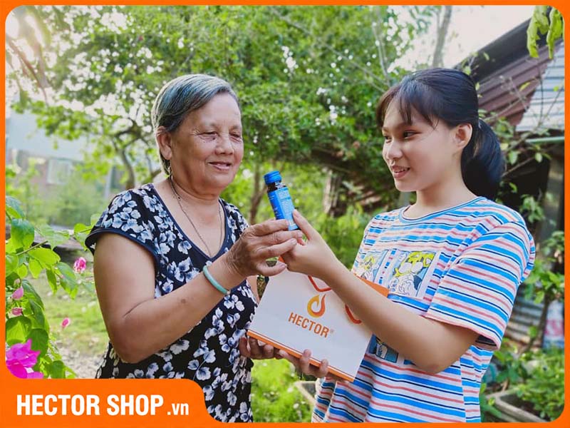 Người lớn tuổi nên dùng Hector Sâm để tăng cường sức khoẻ