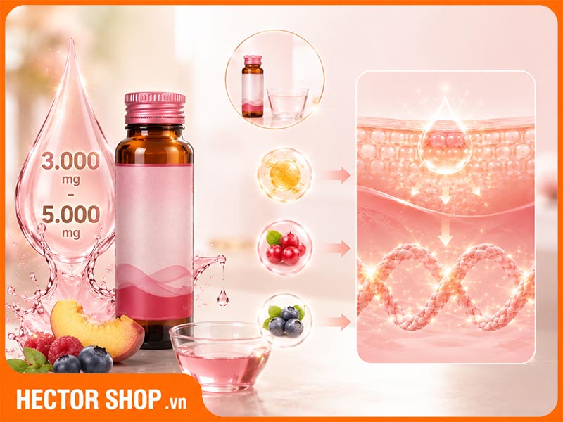 Collagen dạng nước có nhiều ưu điểm vượt trội