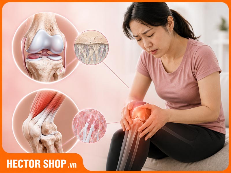 Thiếu collagen có thể ảnh hưởng đến xương khớp