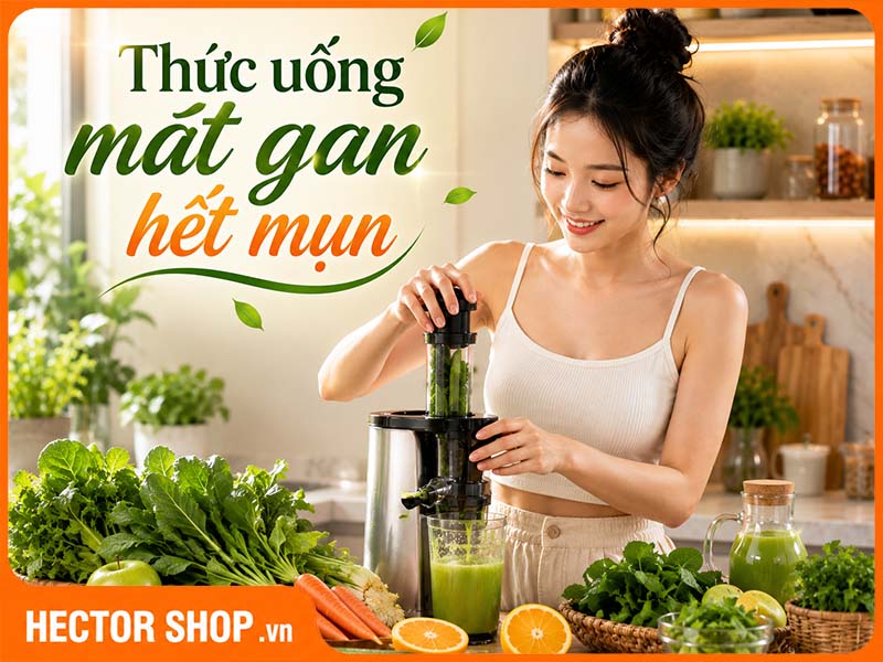 Tự tay chế biến thức uống mát gan giảm mụn tại nhà