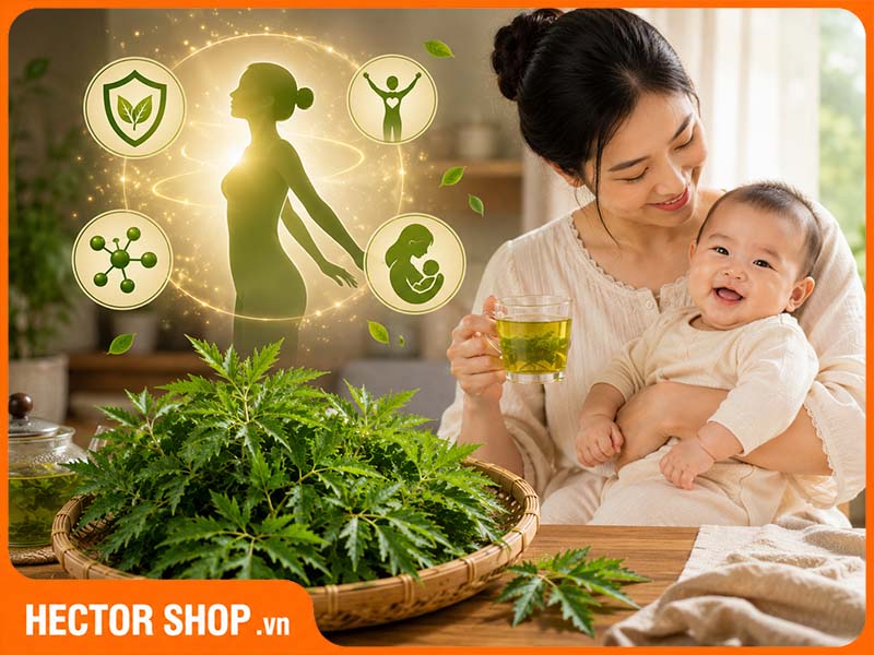 Đinh lăng mang lại nhiều lợi ích cho sức khoẻ phụ nữ