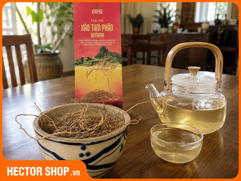 Không cần pha tiếp khi nước trà xáo tam phân đã rất nhạt và hết mùi vị