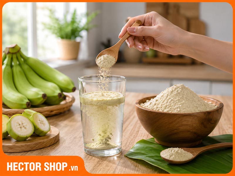 Liều lượng dùng bột chuối xanh không giống nhau ở mỗi người