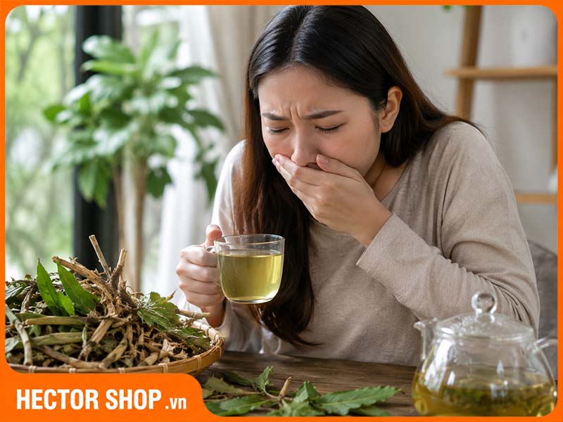 Ngừng uống trà thảo mộc nếu thấy dấu hiệu bất thường