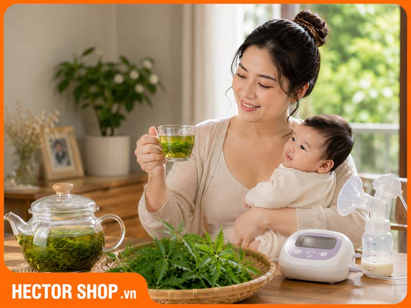 Phụ nữ sau sinh dùng lá đinh lăng theo kinh nghiệm dân gian