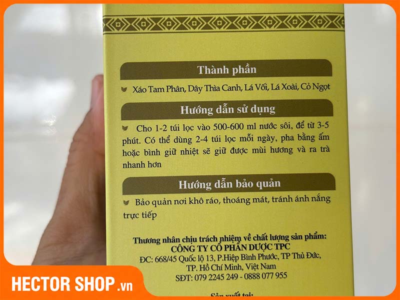 Thông tin hướng dẫn sử dụng cần trinh rõ ràng