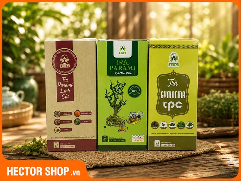 Trà túi lọc xáo tam phân tiện dụng