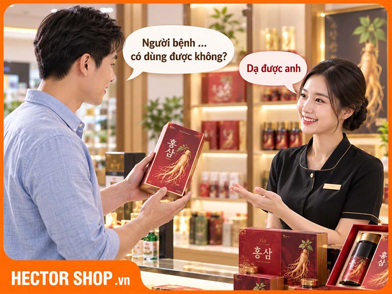 Cần hiểu rõ người bệnh có sử dụng được nhân sâm không