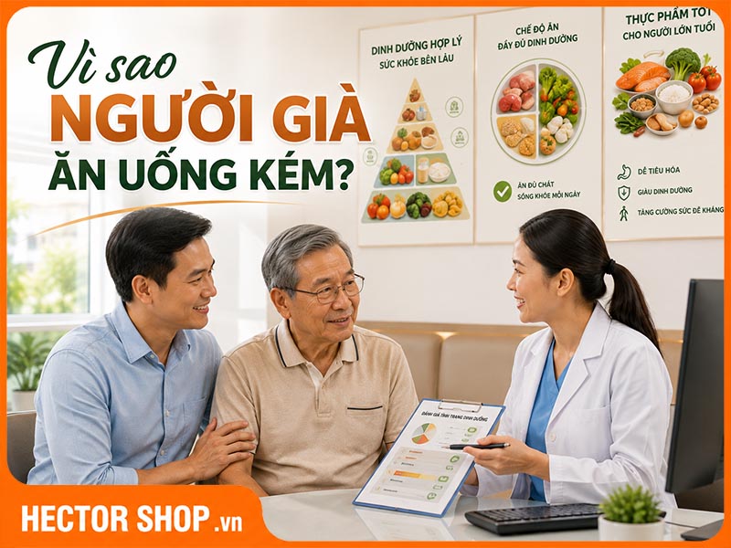 Cần tìm hiểu vì sao người già ăn uống kém để có giải pháp phù hợp