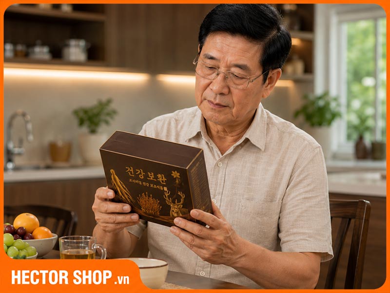 Cần xem kỹ thành phần trên thuốc bổ cho người già trước khi sử dụng