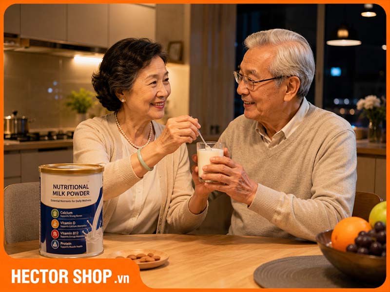 Người ăn uống kém nên ưu tiên chọn sữa để bổ sung dinh dưỡng
