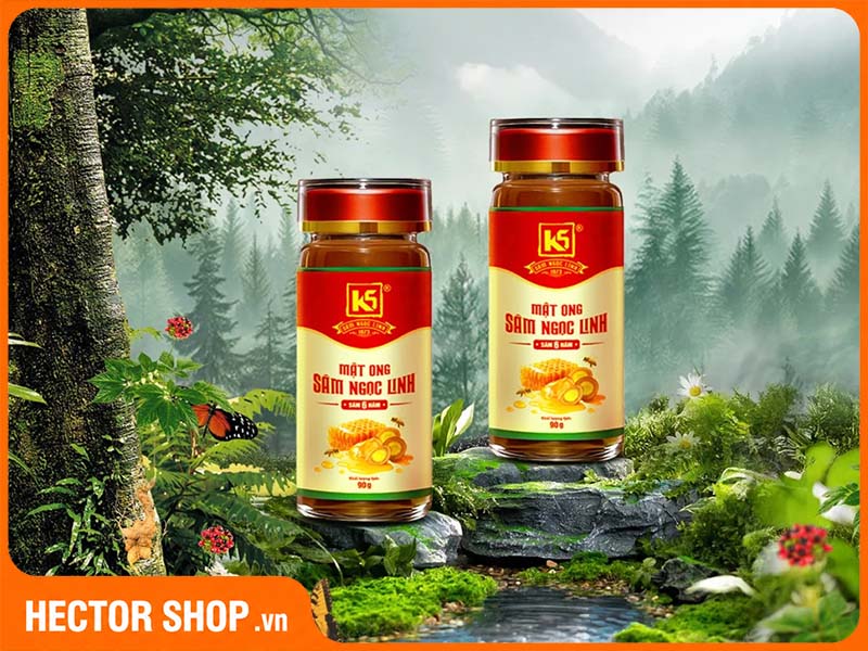 Sâm Ngọc Linh Ngâm Mật Ong K5 90g