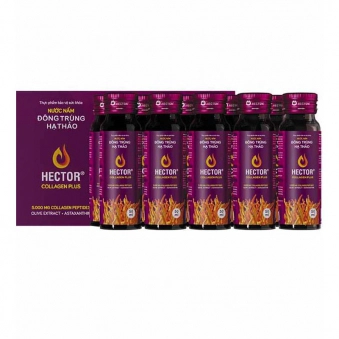 Nước nấm đông trùng hạ thảo Hector Collagen Plus