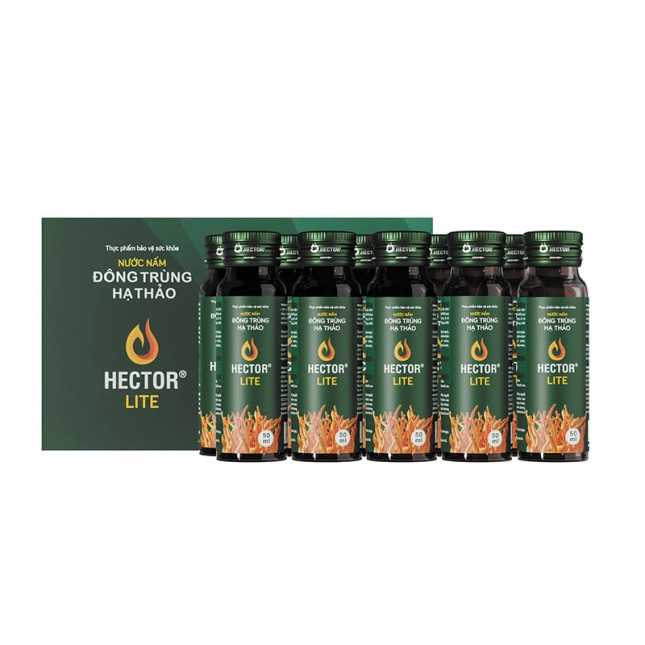 Nước nấm đông trùng hạ thảo Hector Lite