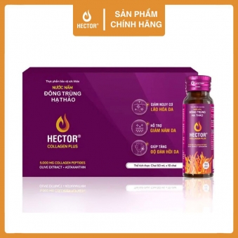 Nước nấm đông trùng hạ thảo Hector Collagen Plus