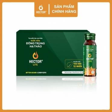 Nước nấm đông trùng hạ thảo Hector Lite