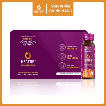 Nước nấm đông trùng hạ thảo Hector Collagen Plus