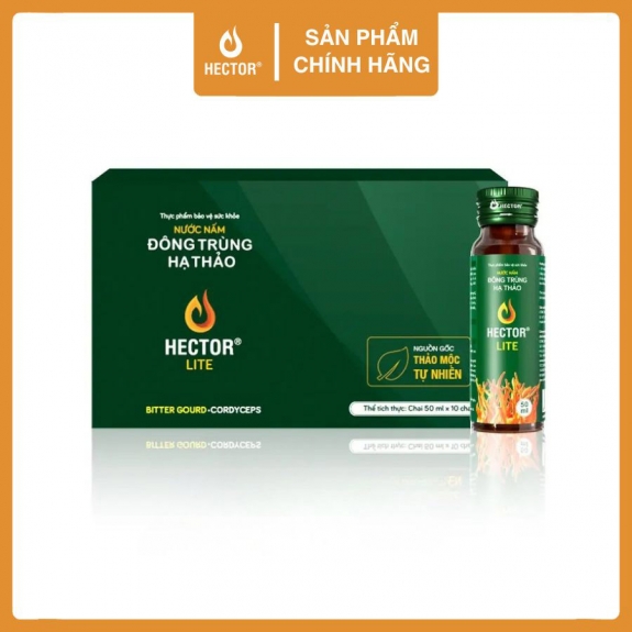 Nước nấm đông trùng hạ thảo Hector Lite