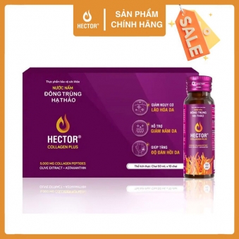 Nước nấm đông trùng hạ thảo Hector Collagen Plus