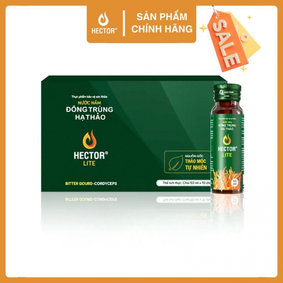Nước nấm đông trùng hạ thảo Hector Lite