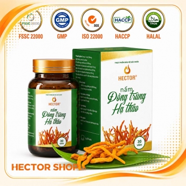 Đông trùng hạ thảo Hector sấy thăng hoa