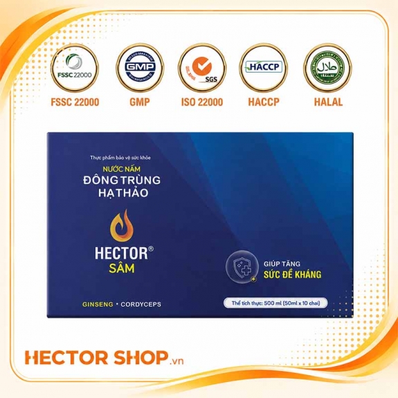 Nước đông trùng hạ thảo Hector Sâm