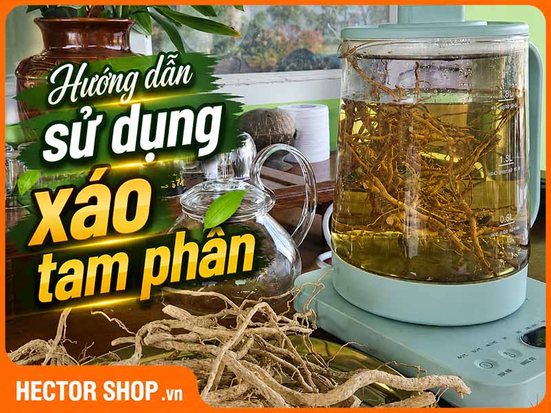Cách Dùng Xáo Tam Phân Đúng Chuẩn: Hướng Dẫn Sắc Nước, Hãm Trà
