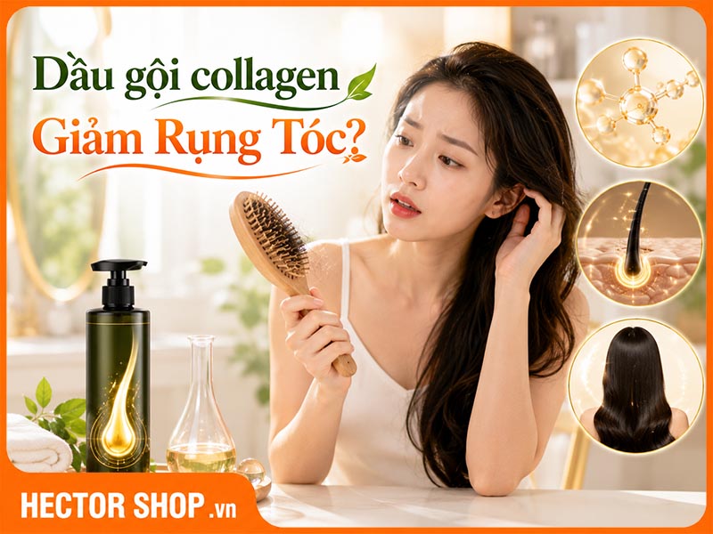 Dầu Gội Collagen Có Giúp Giảm Rụng Tóc Không?