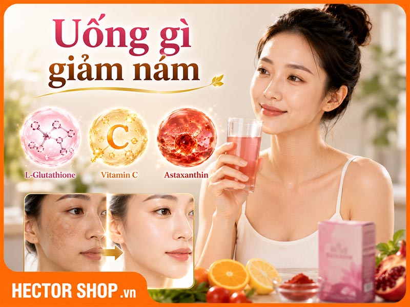Uống Gì Để Giảm Nám? Top Hoạt Chất Hỗ Trợ Mờ Sạm Nám
