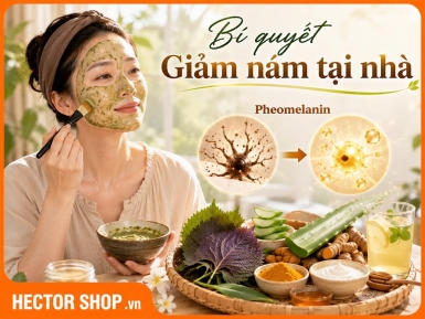 Cách Trị Nám Tại Nhà Hiệu Quả: Bôi Ngoài Và Uống Trong