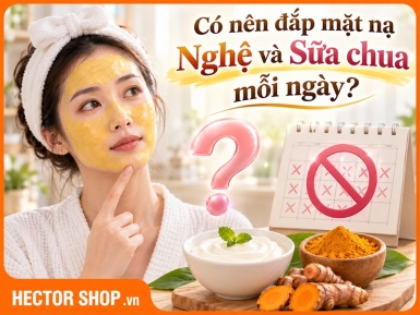 Có Nên Đắp Mặt Nạ Nghệ Sữa Chua Hàng Ngày Không?