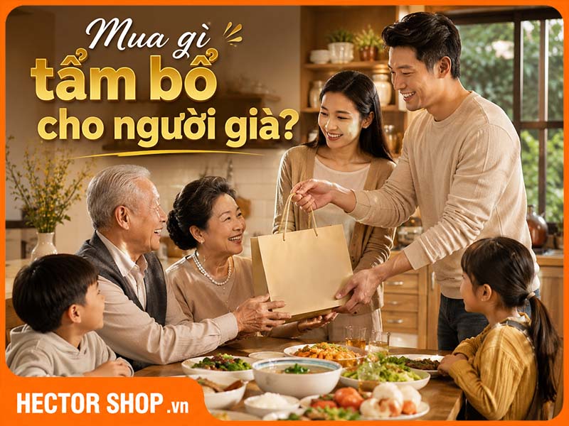 Mua gì tẩm bổ cho người già