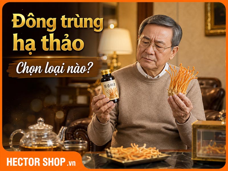 Đông trùng hạ thảo cho người già: Có tốt và phù hợp không?