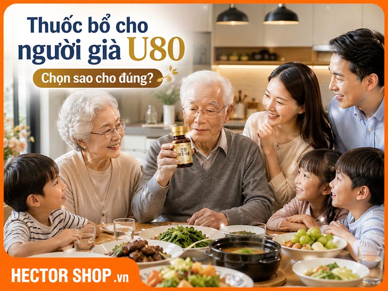 Thuốc bổ cho người già trên 80 tuổi: Chọn gì cho phù hợp?