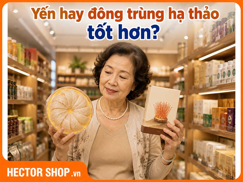 Nước yến hay đông trùng hạ thảo tốt hơn? Cách chọn phù hợp
