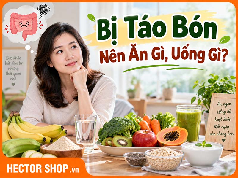 Bị Táo Bón Nên Ăn Gì, Nên Uống Gì Để Dễ Đi Ngoài?