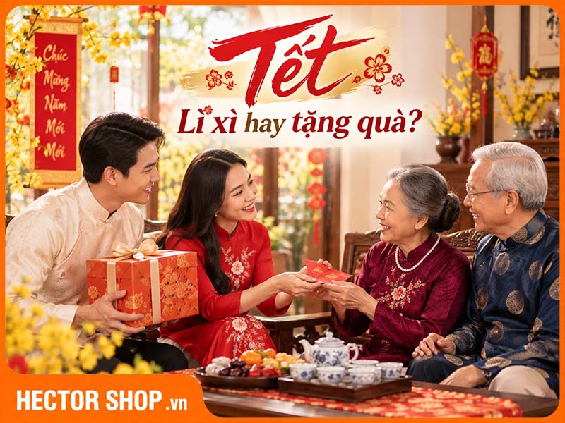 Tết Nên Tặng Quà Hay Lì Xì Tiền Cho Ông Bà, Ba Mẹ?