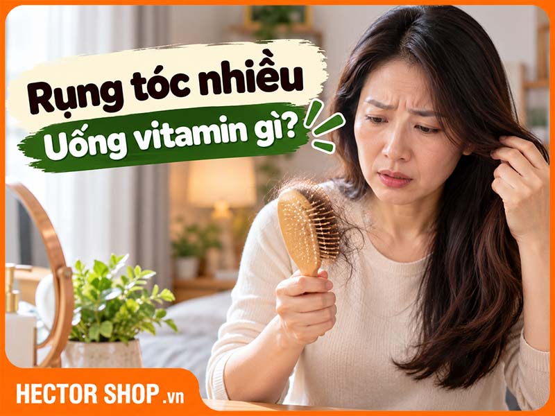 Rụng Tóc Nên Uống Vitamin Gì? Đừng Bổ Sung Khi Chưa Biết Lý Do
